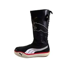 Puma Luff Mens GTX Leather Goretex Sailing‎ Boots Size 8 Waterproof Y2K Vintage